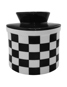 Tarro de Mantequilla Cerámico Orkim Cuadrado con Tapa