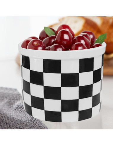 Tarro de Mantequilla Cerámico Orkim Cuadrado con Tapa