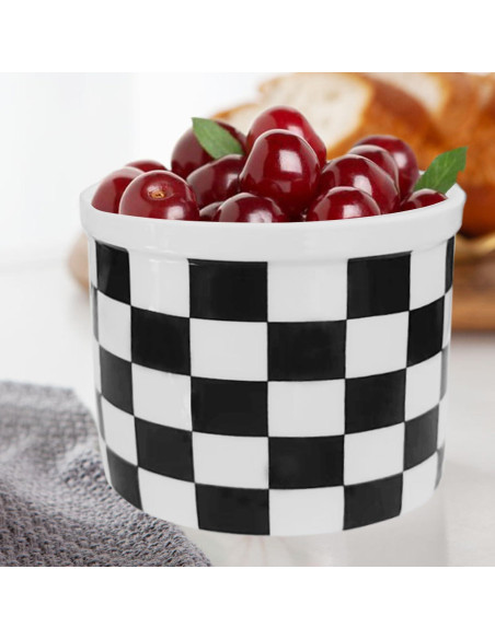 Tarro de Mantequilla Cerámico Orkim Cuadrado con Tapa