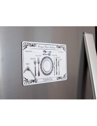 Imán de Temperatura de Cocción Interna Fridge Door Chef 7.62x12.7cm