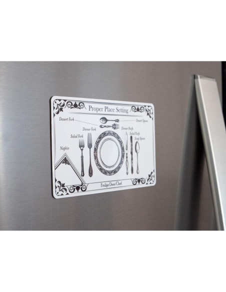 Imán de Temperatura de Cocción Interna Fridge Door Chef 7.62x12.7cm