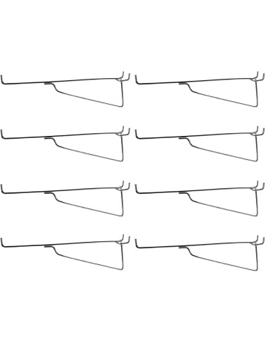 Ganchos de Metal NORJIN 8 Pcs 20 cm Alta Resistencia