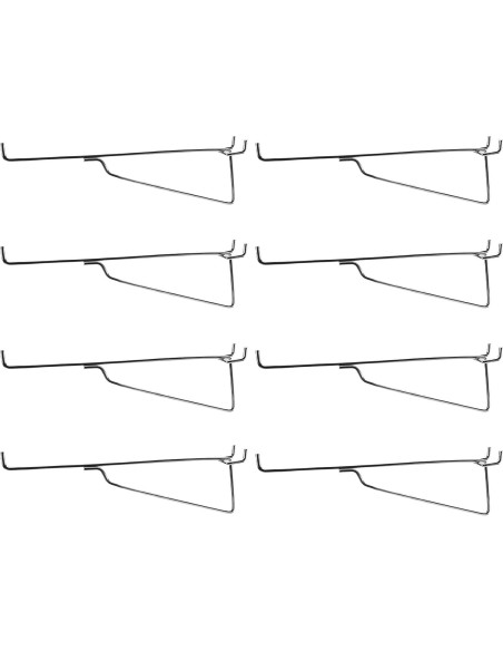 Ganchos de Metal NORJIN 8 Pcs 20 cm Alta Resistencia