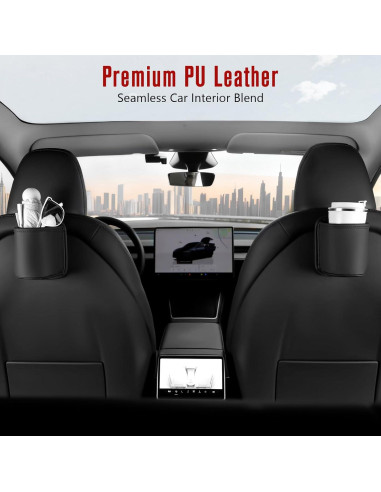 Organizador de Portavasos Dargoose para Automóvil - Paquete de 2