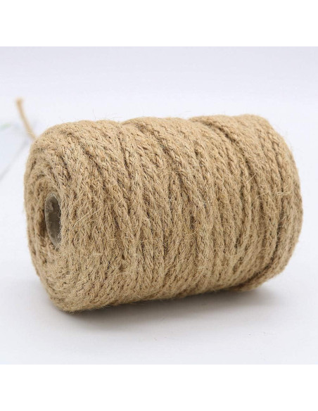 Cuerda de Yute Natural 5mm x 30m Tenn Well - Multiusos