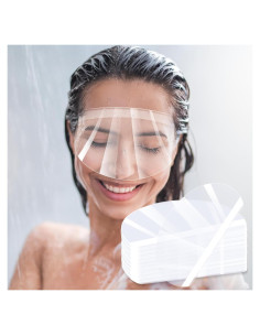 100 Escudos Faciales Transparentes Ruizaua - Protección Ocular