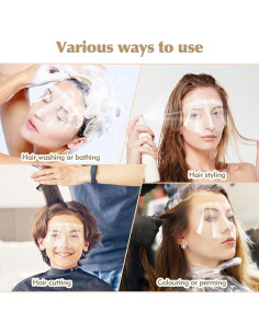 100 Escudos Faciales Transparentes Ruizaua - Protección Ocular 2