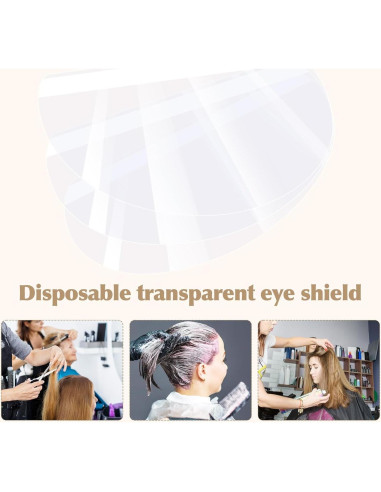 100 Escudos Faciales Transparentes Ruizaua - Protección Ocular