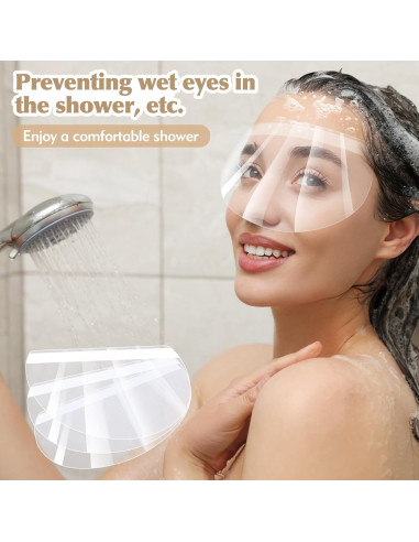 100 Escudos Faciales Transparentes Ruizaua - Protección Ocular