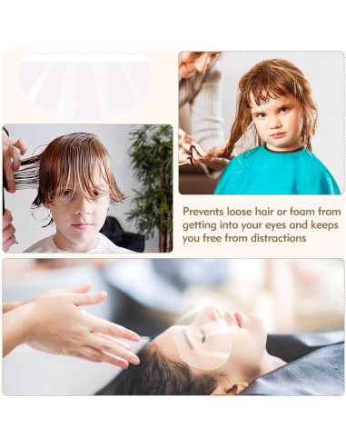 100 Escudos Faciales Transparentes Ruizaua - Protección Ocular