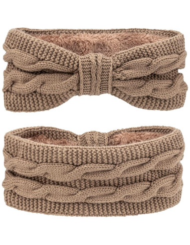 Banda para la Cabeza DRESHOW Mujer Invierno Forrada de Felpa