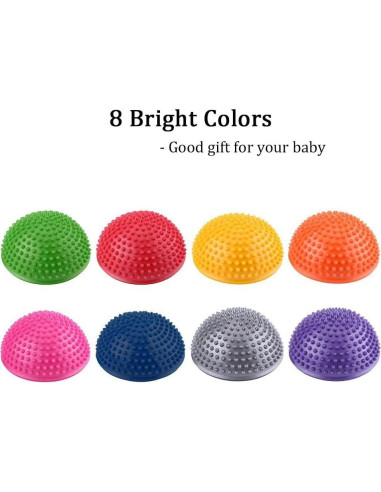 Bola de Masaje Semicircular VGEBY para Pies - Kit de Equilibrio