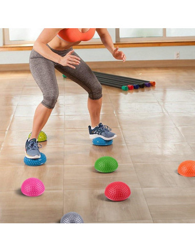 Bola de Masaje Semicircular VGEBY para Pies - Kit de Equilibrio