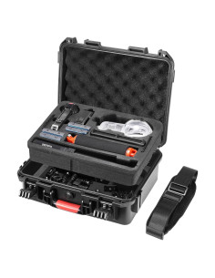 Funda Dura Impermeable Amazear para Insta360 X4 X5 - 35x28.5cm