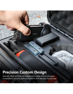 Funda Dura Impermeable Amazear para Insta360 X4 X5 - 35x28.5cm 2