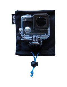 Bolsa de Almacenamiento y Limpieza Microfibra AGENT 8 para GoPro Hero 2