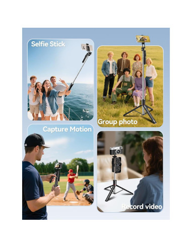 Soporte Trípode Multifuncional Takerers PT03 para Celular