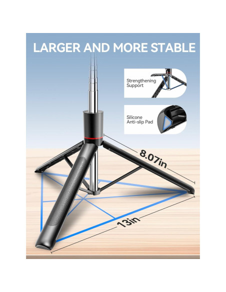 Soporte Trípode Multifuncional Takerers PT03 para Celular