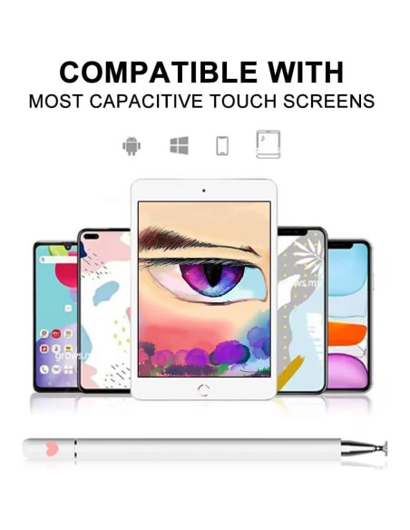 Lápiz Estilográfico LOVE MEI 2 en 1 Alta Precisión para iPad