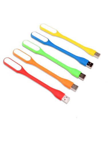 5PCS Luz LED Flexible GOSONO para Lectura USB Multicolor
