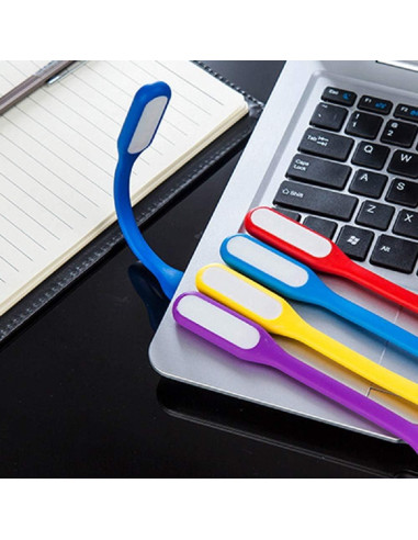 5PCS Luz LED Flexible GOSONO para Lectura USB Multicolor