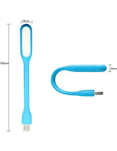 5PCS Luz LED Flexible GOSONO para Lectura USB Multicolor