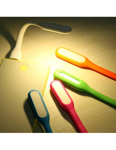 5PCS Luz LED Flexible GOSONO para Lectura USB Multicolor
