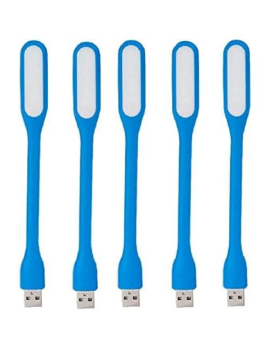 5PCS Luz LED Flexible GOSONO para Lectura USB Multicolor