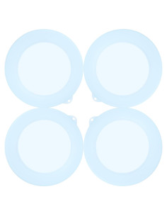 Paquete de 4 tapas de silicona Purekra para tazones 18 oz