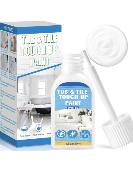 Pintura de Retoque Kallteren 44.36 ml Blanca Brillante