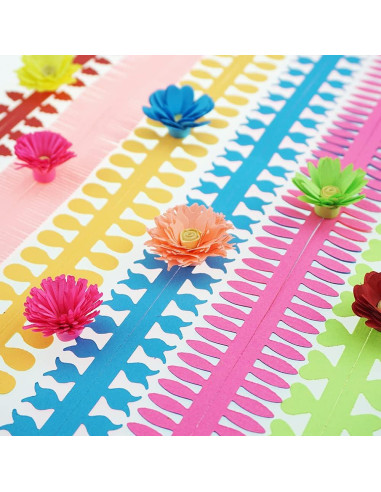 Tiras de Papel Quilling Coloridas Saktopdeco 72 Piezas 35 cm