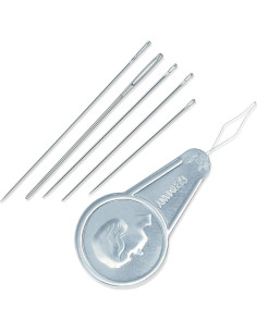 Agujas de Mano Dritz 160 con Enhebrador - 30 Piezas Variadas 2