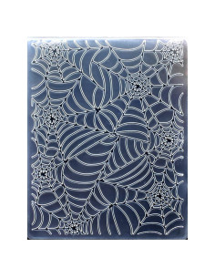 Plantilla de Embossing Kwan Crafts Telaraña Halloween 12x15cm
