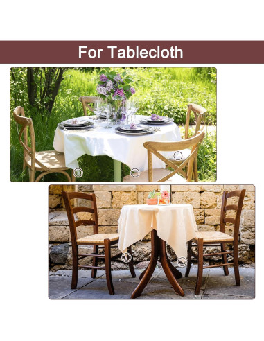 Pesas para Cortinas uxcell 50g Hierro Blanco 16 Piezas