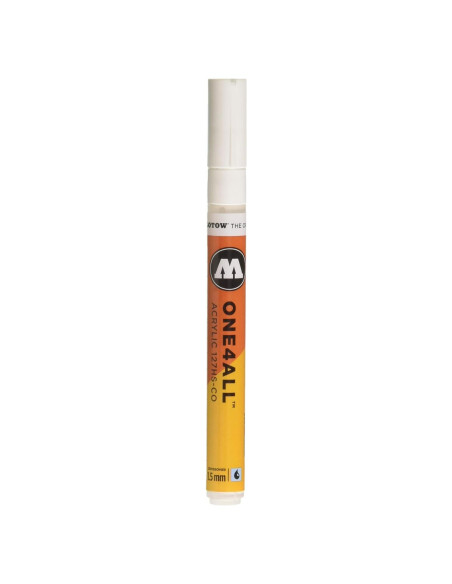 Marcador Acrílico MOLOTOW ONE4ALL 1.5mm Blanco Señal