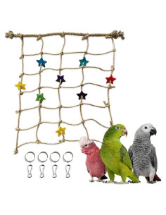 Red de Escalada para Aves HOKABLE 45.72x50.8cm Ecológica