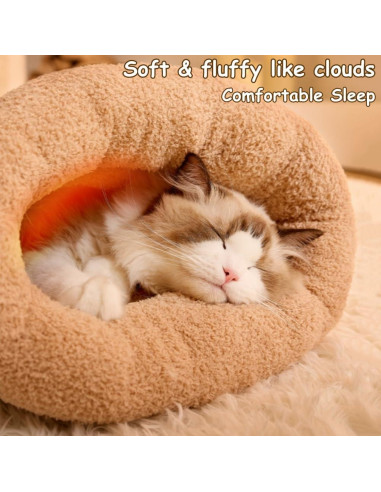 Saco de dormir para gatos JCATPD M-43.9x37.1cm Gris