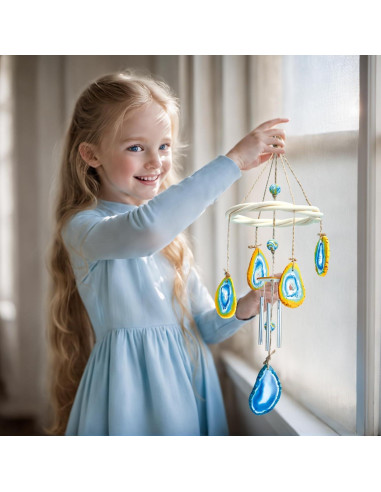 Kit de Manualidades Byncceh Campana de Viento DIY para Niñas 8-12 Años