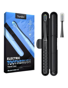 Cepillo de Dientes Eléctrico Sonic 7AM2M - Compacto, 2 Cabezas, Carga Tipo-C