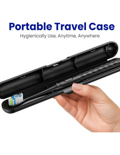 Cepillo de Dientes Eléctrico Sonic 7AM2M - Compacto, 2 Cabezas, Carga Tipo-C 2