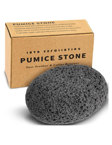 Piedra Pómez Natural Maryton - Exfoliante para Pies y Manos