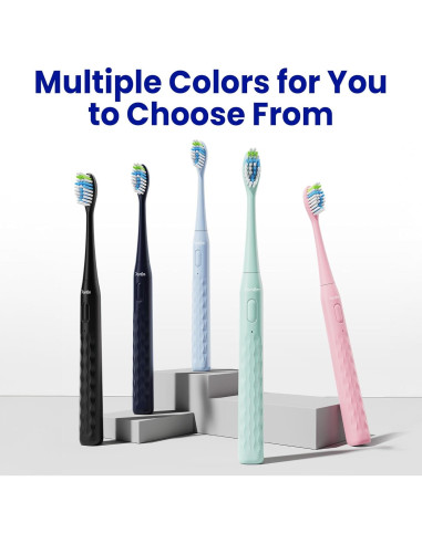 Cepillo de Dientes Eléctrico Sonic 7AM2M - Compacto, 2 Cabezas, Carga Tipo-C