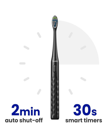 Cepillo de Dientes Eléctrico Sonic 7AM2M - Compacto, 2 Cabezas, Carga Tipo-C