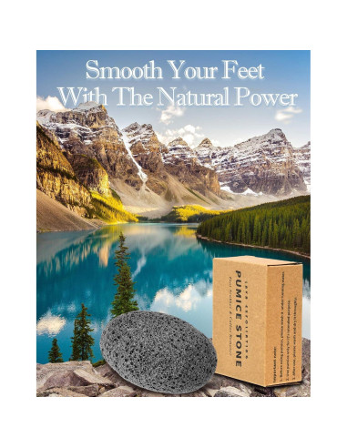 Piedra Pómez Natural Maryton - Exfoliante para Pies y Manos