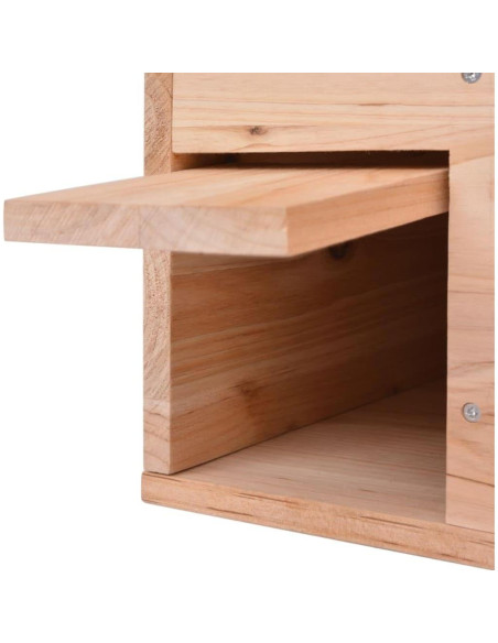 Casa para Erizos vidaXL de Madera Sólida 45x33x22 cm