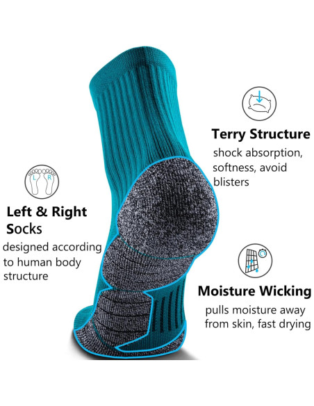 Calcetines Cortos de Compresión CWVLC para Hombres y Mujeres