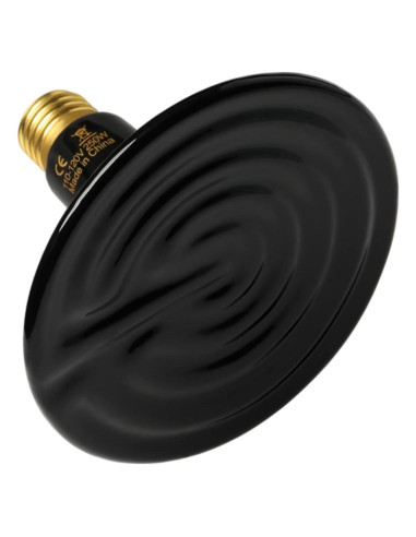 Emisor de Calor Cerámico Simple Deluxe 250W para Reptiles