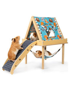 Hamaca Grande Orekemo para Cobayas y Hámsters 2 Niveles