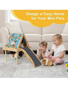 Hamaca Grande Orekemo para Cobayas y Hámsters 2 Niveles 2