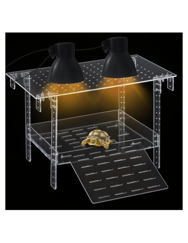 Plataforma de Sol para Tortugas Chunful 40-48 cm Acrílico